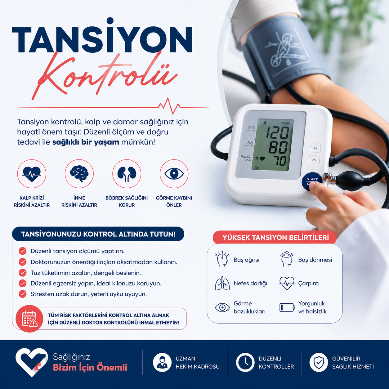Tansiyon kontrolü